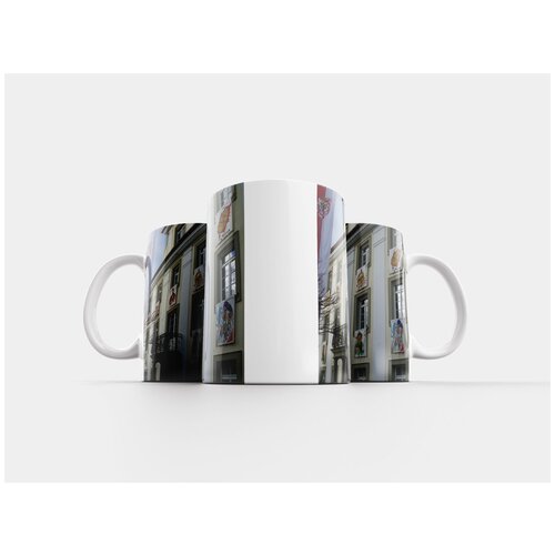 фото Кружка "фасад дома, фасад, окно" 320 мл lotsprints