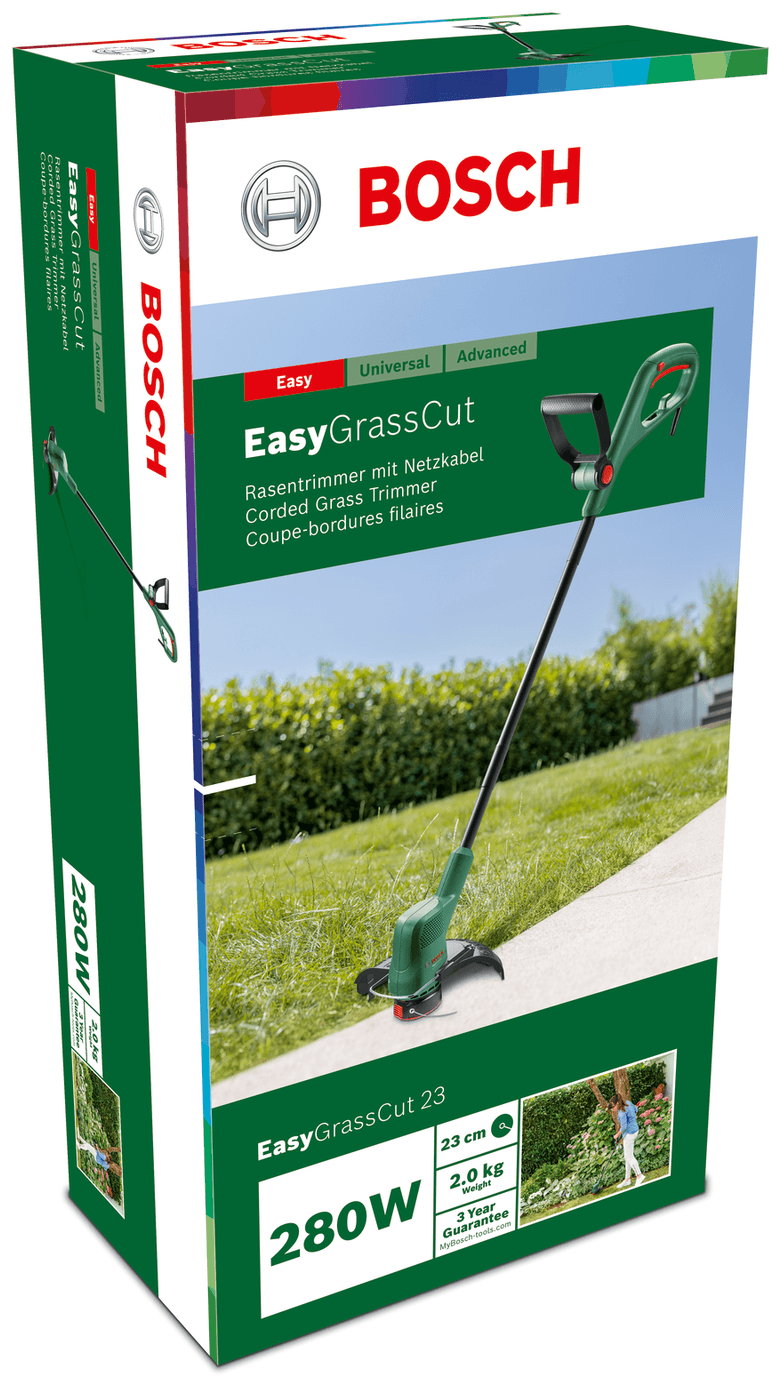 Триммер электрический BOSCH EasyGrassCut 23, разборная штанга [06008c1h00] - фото №2