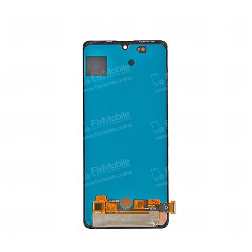 Дисплей с тачскрином для Samsung Galaxy A71 (A715F) (черный) (AA) OLED дисплей для смартфона samsung galaxy a71 a715f в сборе с тачскрином черный 1 шт