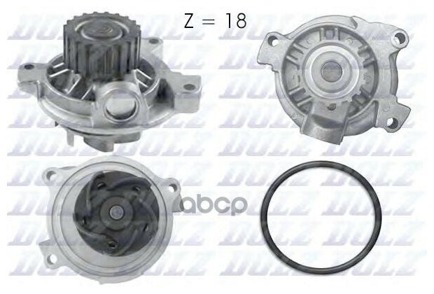 A-178_помпа! 18z Audi 100/A6, Vw Lt/Transporter 2.4d/2.5tdi 90> Dolz арт. A-178