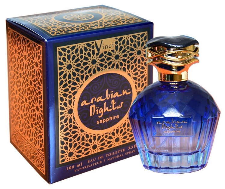Туалетная вода женская Delta Parfum Arabian Nights Sapphire, 100мл