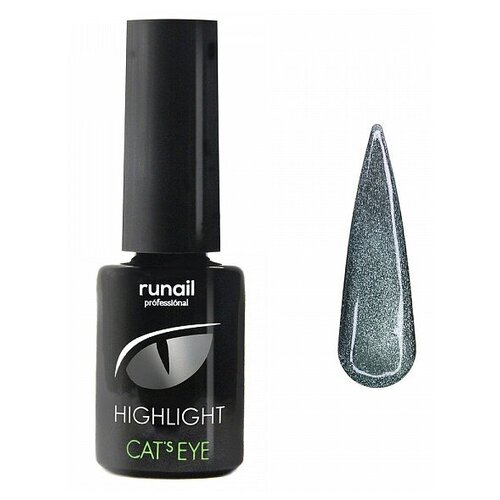 irisk мультимагнит для эффекта кошачий глаз Runail Гель-лак Cat's eye Highlight, 6 мл, 29 г, 6718