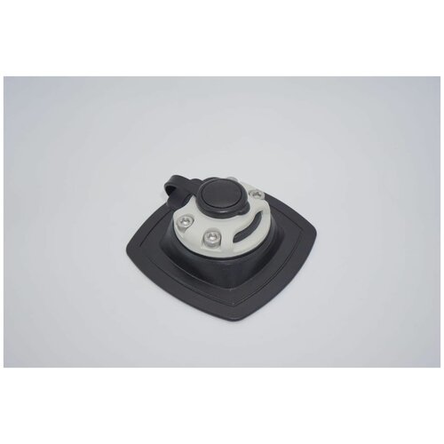 Замок и монтажная площадка для установки аксессуаров на лодку ПВХ Sea-Pro FA-0002, Бело-черный цвет