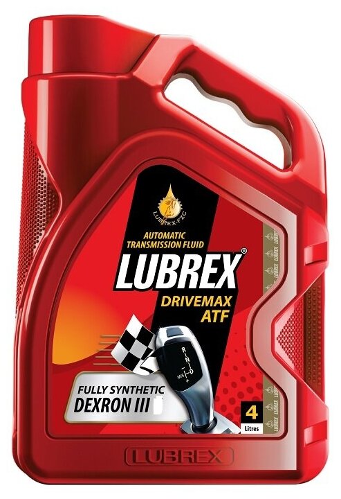 Трансмиссионное масло LUBREX DRIVEMAX ATF Dexron III 4л.