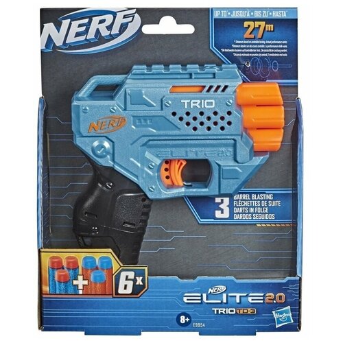 Бластер Hasbro NERF ELITE 2.0. Трио