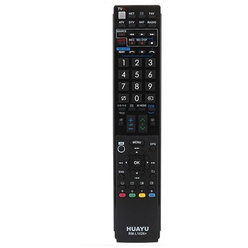 Huayu Sharp RM-L1026 Универсальный пульт для TV. пульт универсальный к sharp rm651g