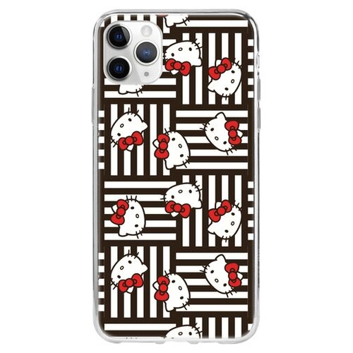 фото Чехол для apple iphone 11 pro hello kitty, мульти, deppa 107359