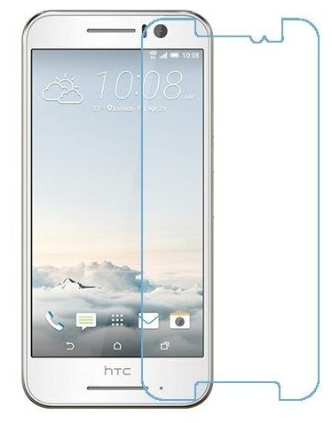 HTC One S9 защитный экран из нано стекла 9H одна штука