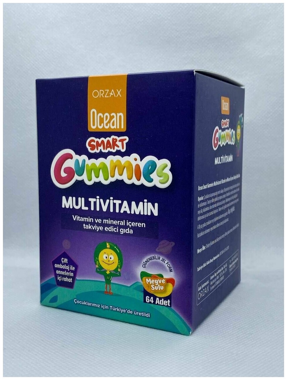 Витаминно-минеральный комплекс / Orzax Smart Gummies / Мультивитамины для детей в виде жевательного мармелада - фотография № 3