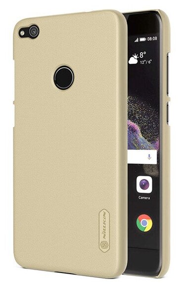 фото Чехол накладка Nillkin Super Frosted для Huawei P8 Lite 2017/Honor 8 Lite золотой