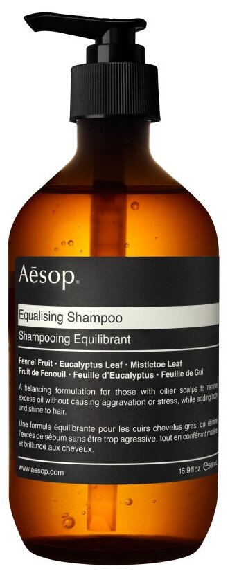 AESOP Equalising Shampoo 500 ml - балансирующий шампунь для волос