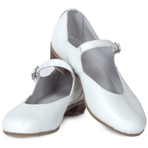 Туфли VARIANT, для танцев, натуральная кожа, размер 29, белый