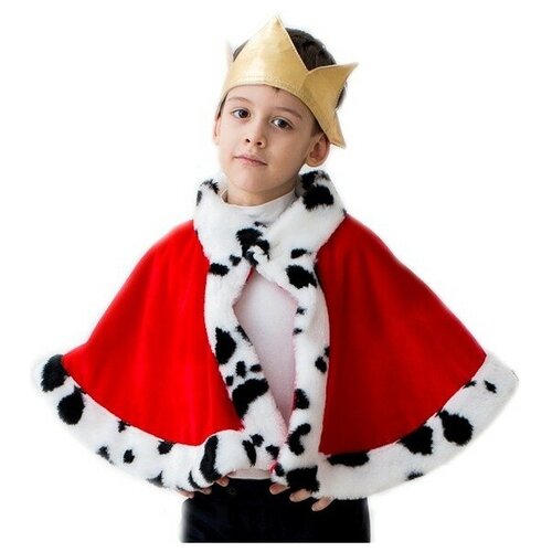 фото Карнавальный костюм детский король, арт.1974 рост:116-134 см (5-8 лет) бока