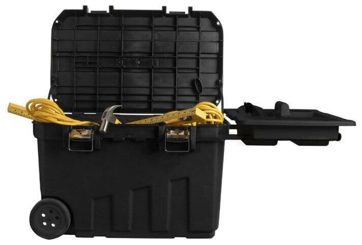 Ящик-тележка STANLEY 1-92-978 Mobile Job Chest, 76.8x49x47.6 см, черный