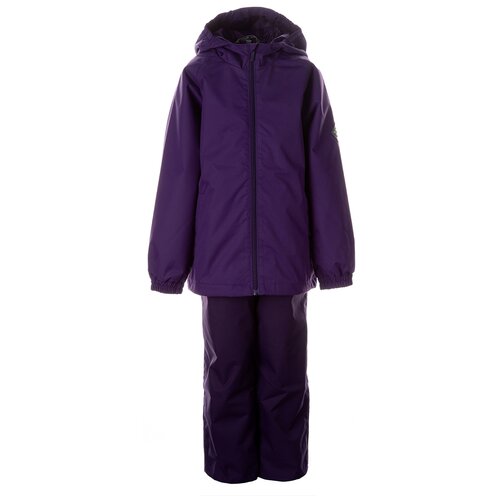 Детский комплект куртка и брюки HUPPA REX, лилoвый/тёмно-лилoвый 70153, размер 140