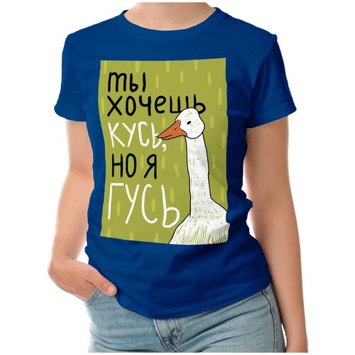 фото Футболка roly, размер 2xl, синий