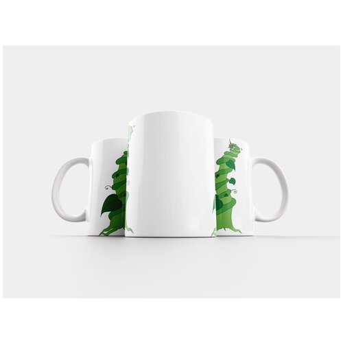 фото Кружка "бобовый стебель, завод, овощ" 320 мл lotsprints