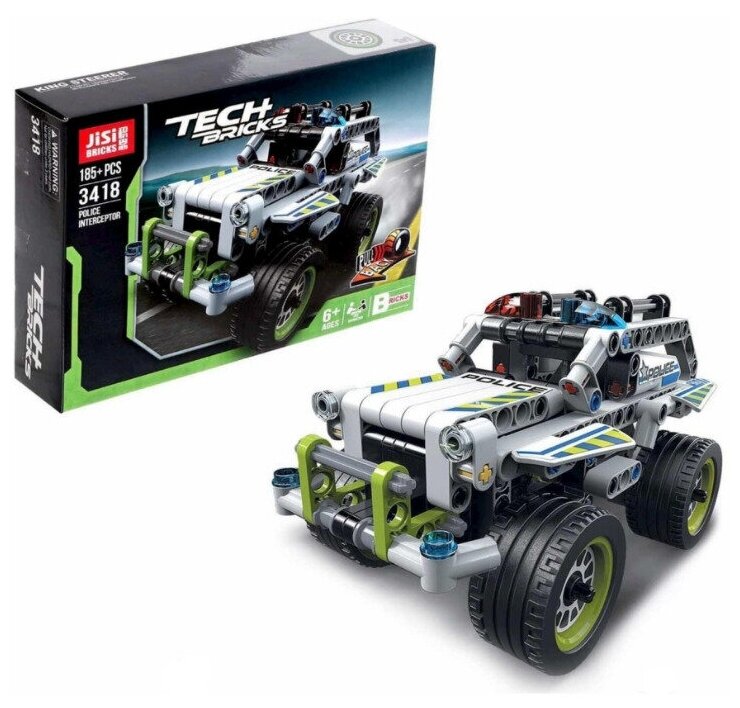 Конструктор Лего Техник/ Гоночный автомобиль, спортивная машина Lego Technic Аналог 185 деталей