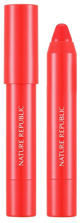 NATURE REPUBLIC помада-карандаш для губ Eco Crayon Lip Rouge, оттенок 03 Peach Coral