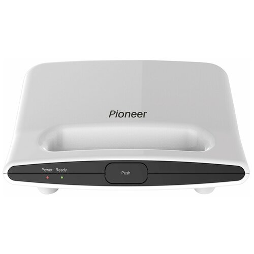 Мультипекарь Pioneer с 3 сменными панелями для панини венских вафель и сэндвичей 850 Вт 373000₽