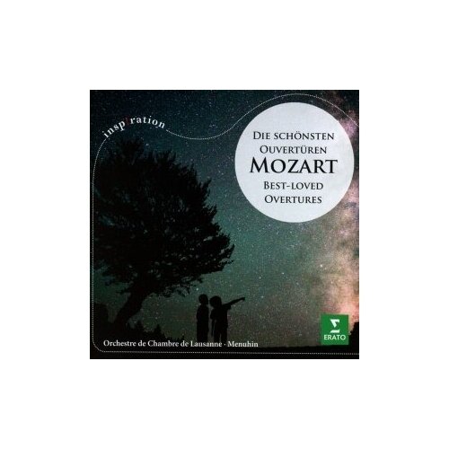 фото Компакт-диски, warner classics, yehudi menuhin - mozart: best-loved overtures (cd)