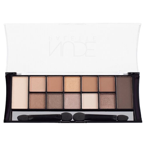 TF Cosmetics палетка теней 12 Nude Pallette Eyeshadow, 18 г яркие тени разноцветные блестящие стойкие miss lara fruit