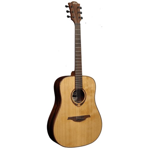 LAG T-118D Гитара акустическая акустическая гитара lag guitars t 118d brown shadow