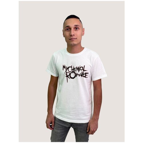 фото Футболка, размер 3xl, белый будь на стиле