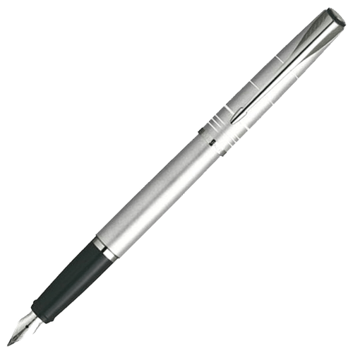 Пишущие принадлежности Parker F197 Latitude Icy Silver FP (S0836390)