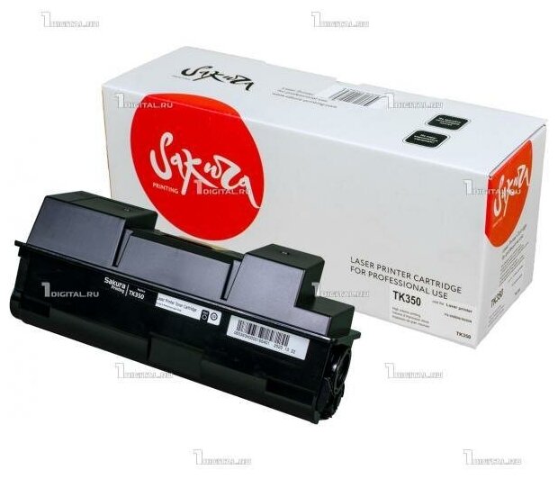 Картридж SAKURA TK-350/351/352/354 черный для Kyocera FS-3920/3040/3140/3540/3640/3925 (15K) (SATK350)