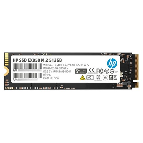 Внутренний SSD накопитель HP 512GB EX950 M2 5MS22AAABB 837000₽