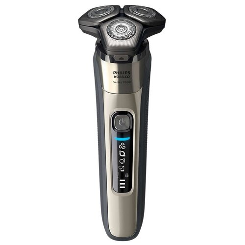 Электробритва Philips S9502/83 Series 9000, золотистый/серый электробритва philips satinshave advanced brl140