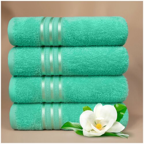 фото Dome набор полотенец для лица harmonika цвет: мятный (50х80 см - 2 шт) br49789