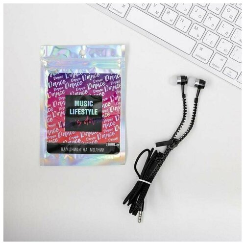 Наушники на молнии Music lifestyle 10 х 15 см 41800₽