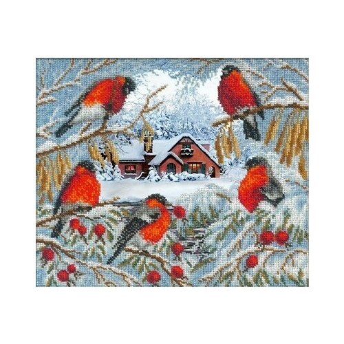 фото Набор снегири 31х26 русская искусница 818 31х26 русская искусница 818)