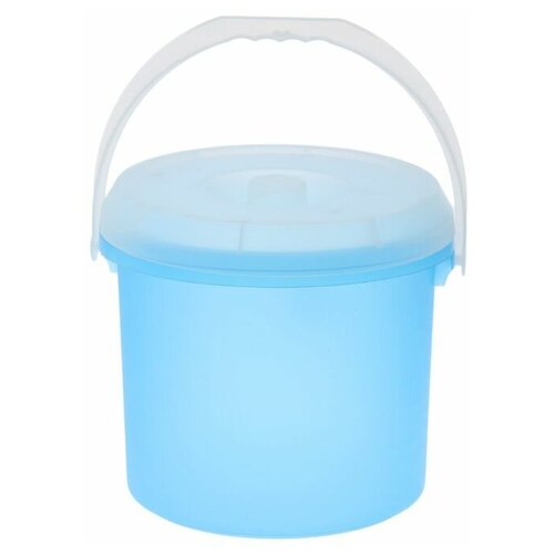 Ведро с крышкой Darel plastic, 15 л, цвет микс