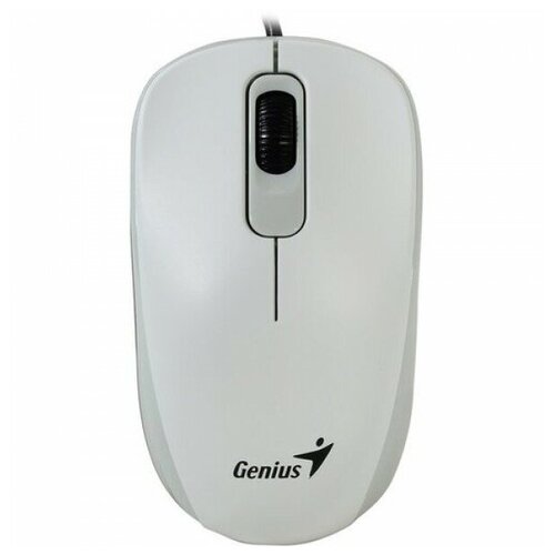 Мышь Genius Mouse DX-110 ( Cable. Optical. 1000 DPI. 3bts. USB ) White