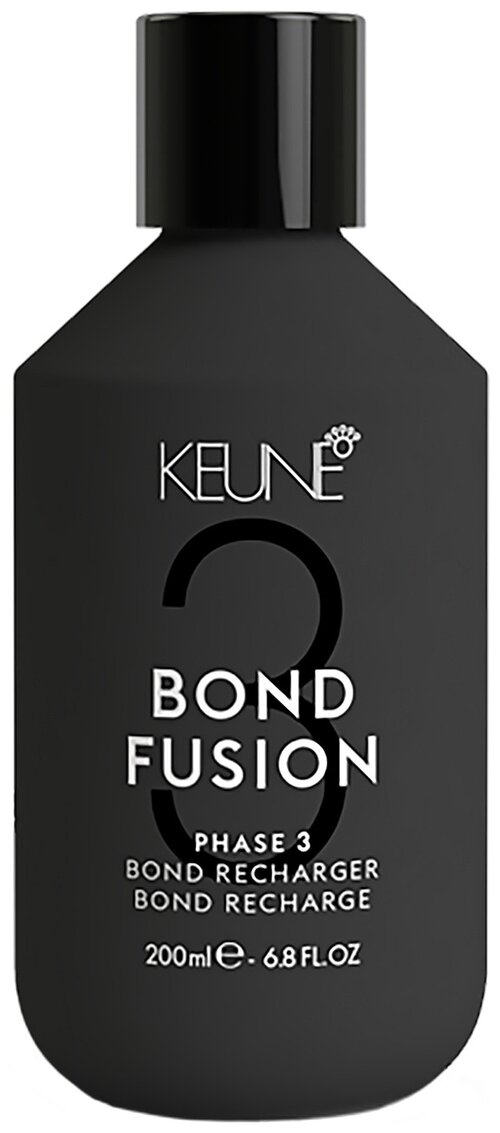 Keune комплекс интенсивного восстановления волос Bond Fusion Phase 3 Bond Recharger, 255 г, 200 мл, бутылка