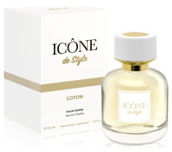 Женская туалетная вода Art Parfum Icone de Style Coton, 100 мл