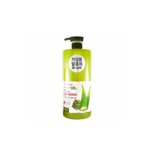 Шампунь для волос с алоэ вера + комплекс витаминов и микроэлементов Organia Good Natural Aloe Vera Hair Shampoo, WHITE COSPHARM 1500 г