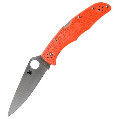 Складной нож Spyderco Endura 4 Flat Ground Orange C10FPOR