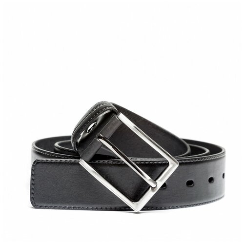 фото Мужской кожаный ремень lakestone fair black