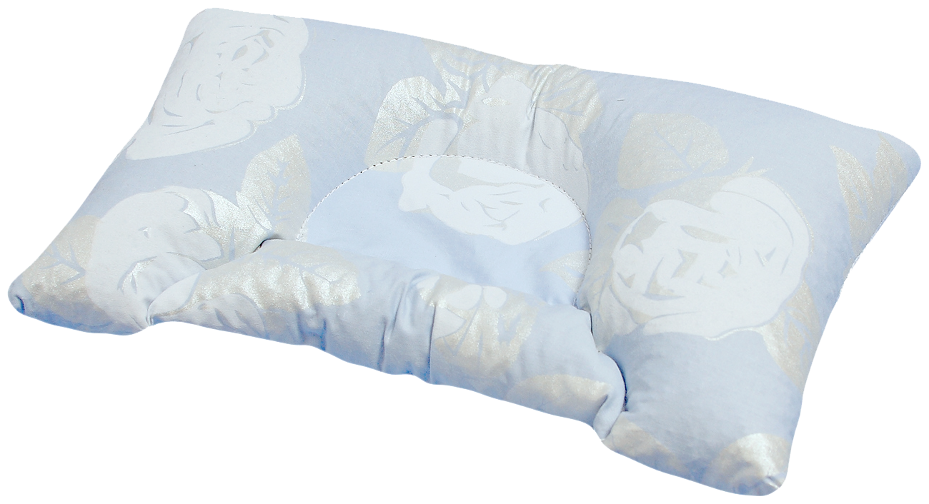 Ортопедическая подушка для детей Smart Textile "мини" Наполнитель: лузга гречихи Цвет голубой - фотография № 1