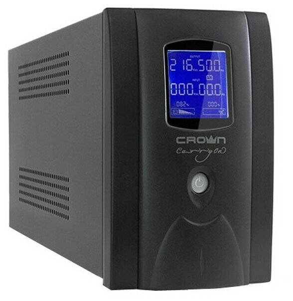 Интерактивный ИБП CROWN MICRO CMU-SP800 Euro LCD