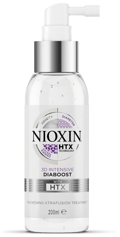 Nioxin Diaboost Эликсир для увеличения диаметра волос, 100 мл, бутылка