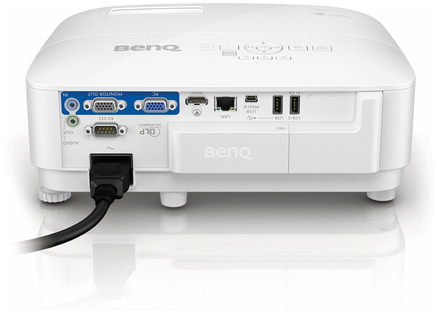 Проектор BENQ EW800ST, белый, Wi-Fi [9h.jlx77.14e] - фото №5