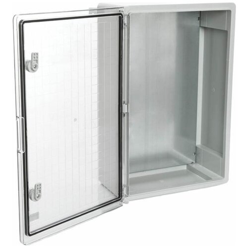 PP3020; Пластиковый шкаф с монт. панелью, IP65. УХЛ1, 500х700х250, прозрачная дверца