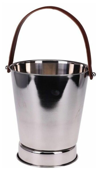 фото Ведерко для шампанского адисон, нержавеющая сталь, 27х24 см, Koopman International A12405050