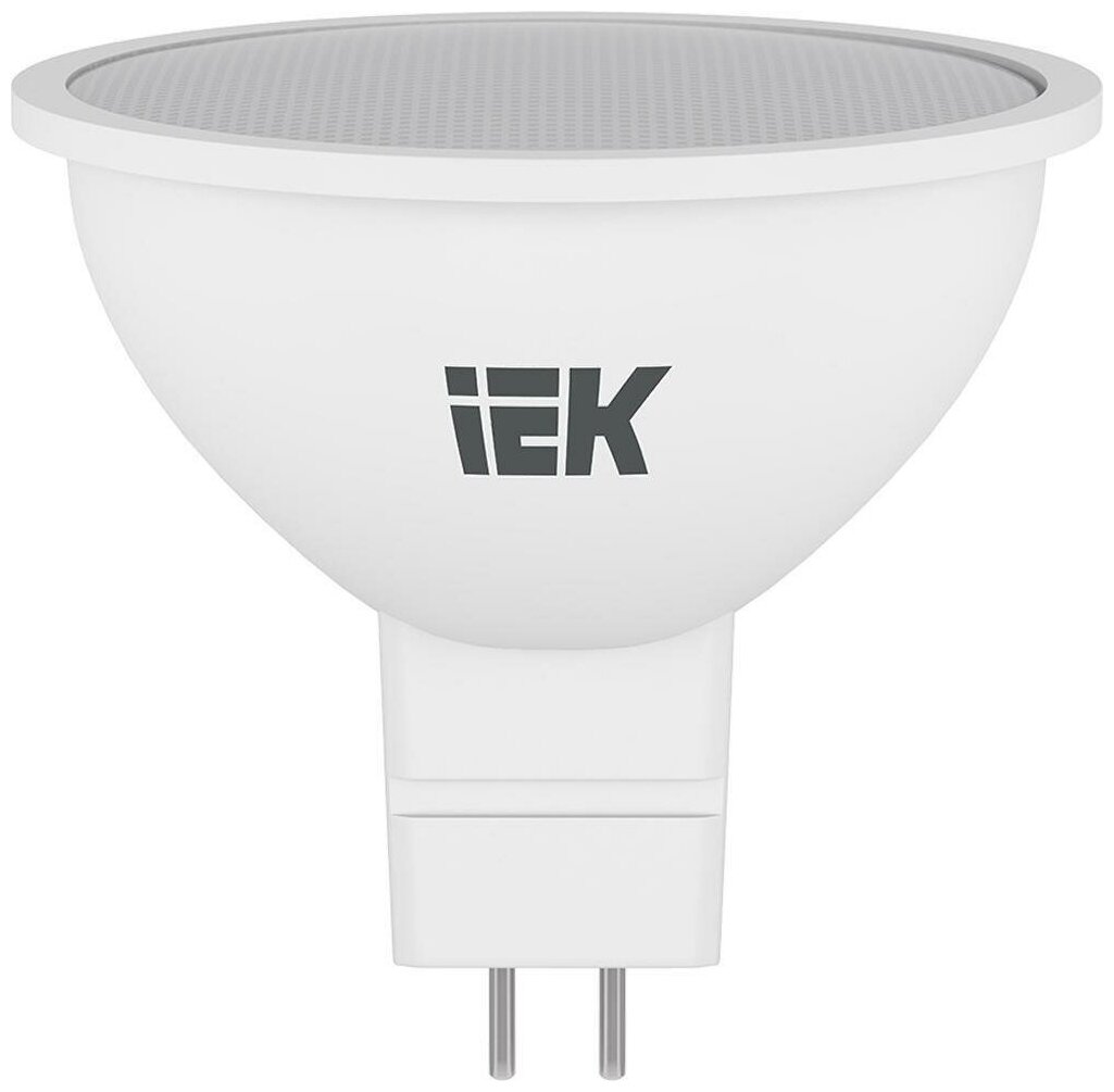 Светодиодная лампа IEK 9W эквивалент 75W 4000K 810Лм GU5.3 для спотов MR16