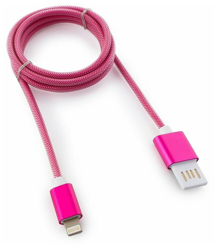 Lightning USB кабель Cablexpert CCB-ApUSBr1m